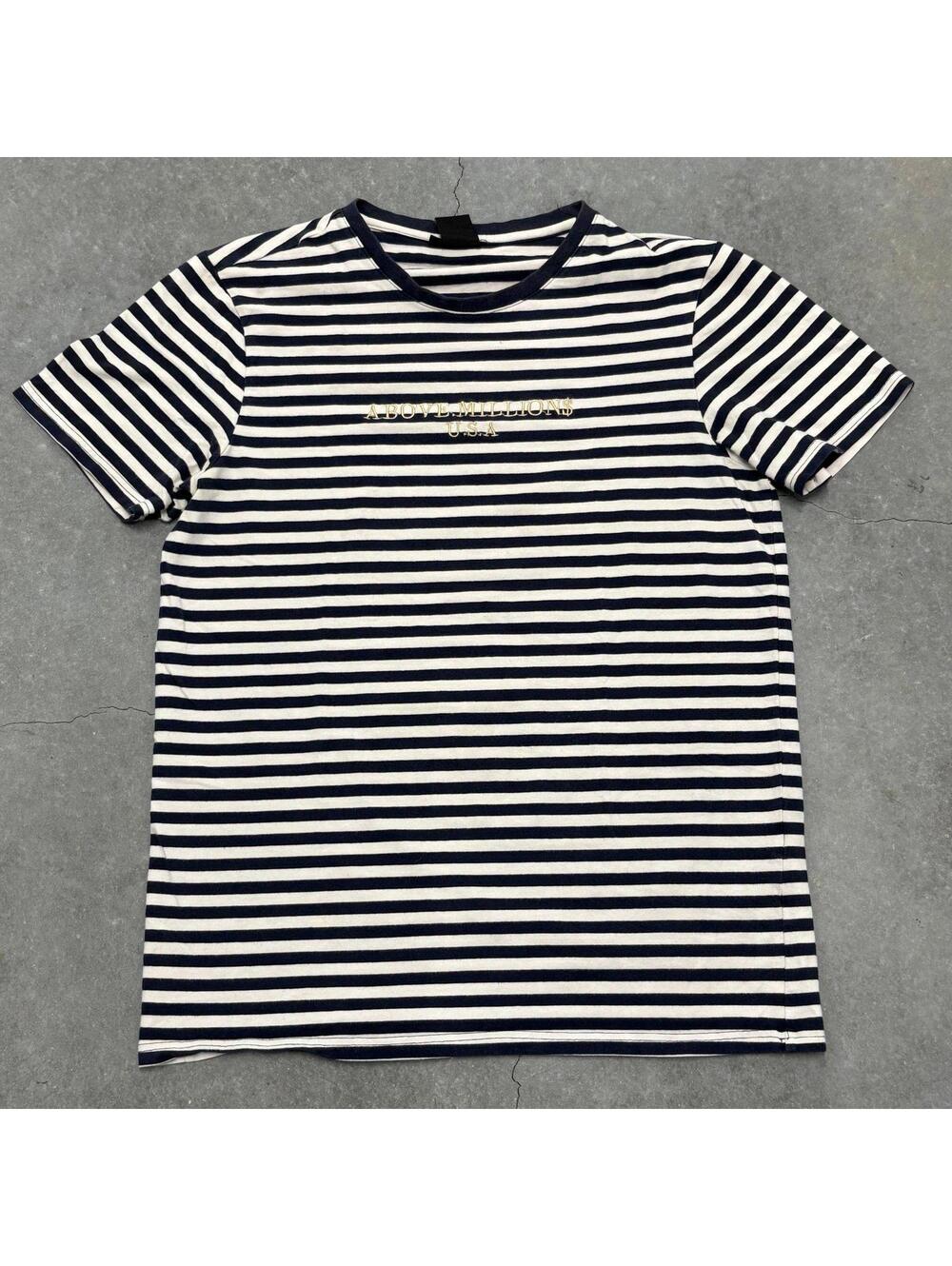 Above Millions USA Striped T Shirt